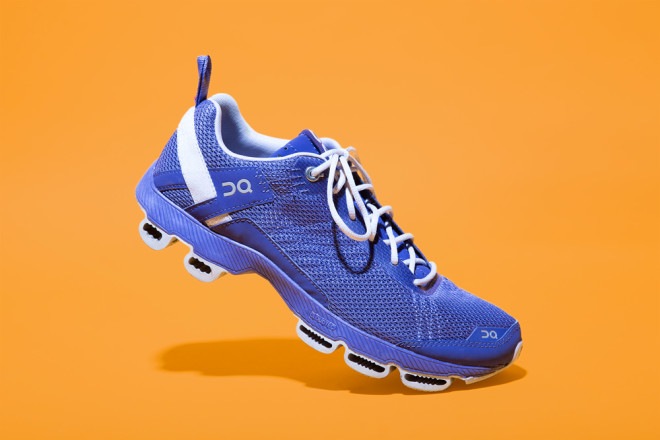 The Cloudsurfer, one of five shoe models with a unique outsole design made by On Running.