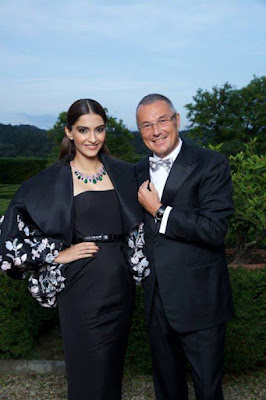 Sonam Kapoor at Bulgari launch event at Florence, Italy