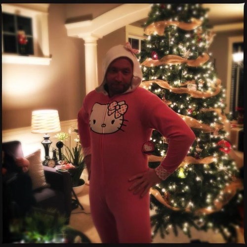christmas,onesie,poorly dressed,christmas tree,hello kitty,g rated