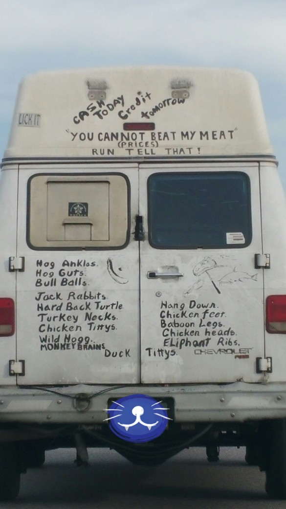 Saw this food truck driving around today