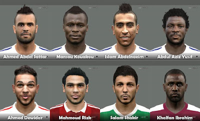 PES 2015 Egyption League Facepack Terbaru