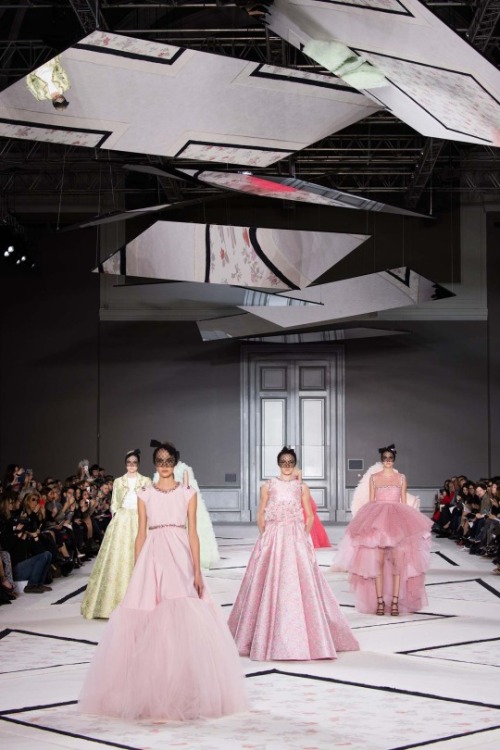 Finale at Giambattista Valli Spring 2015 Haute Couture. March 31, 2015 at 11:00PM