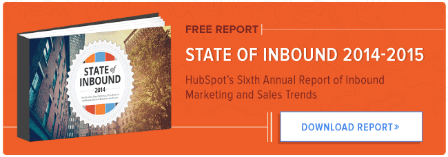download the 2014-2015 state of inbound report