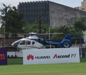 helicóptero (Foto: João Paulo de Castro)