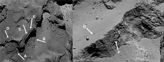 An Unexpected Discovery On The Surface Of Rosetta's Comet