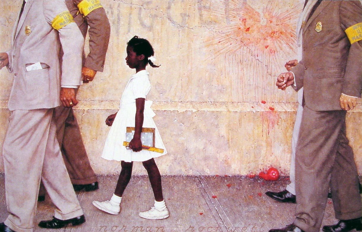 Norman Rockwell - The problem we all live with (1964)