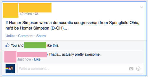 clever,puns,the simpsons,politics,failbook,g rated