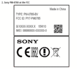 Sony PM-0780 FCC_2