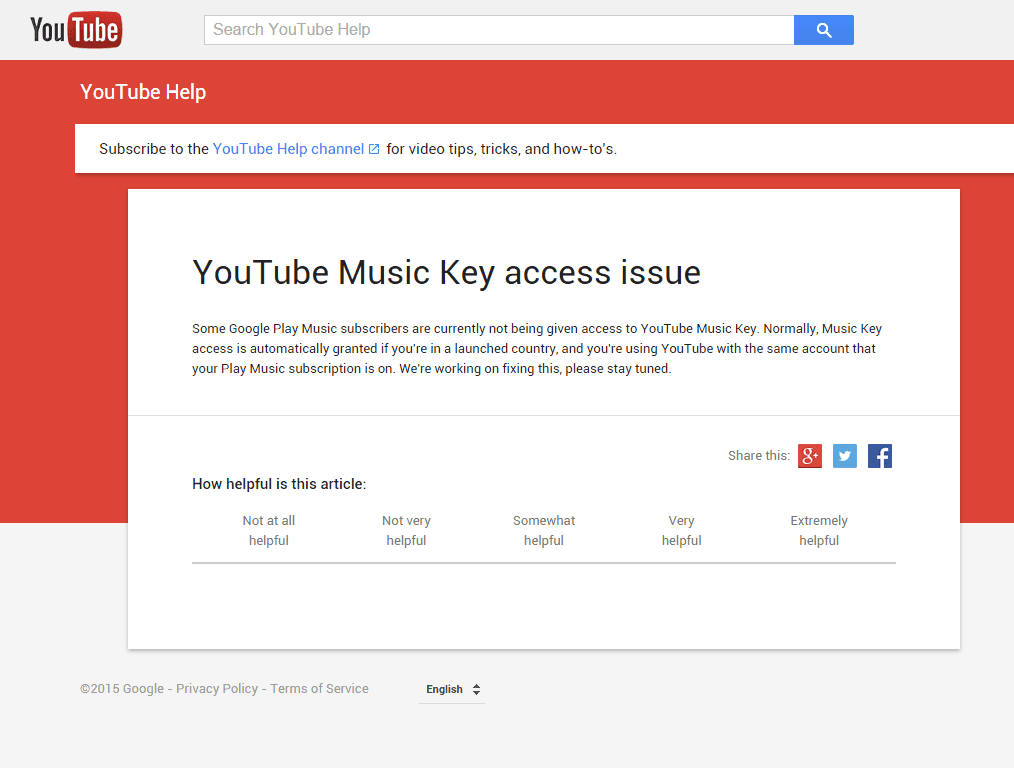 YouTube Music Key Support