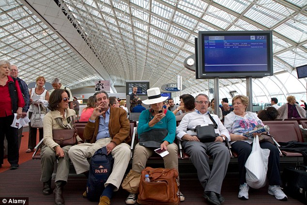 Be prepared for a terminal transfer once checked-in at Charles de Gaulle Airport in Paris