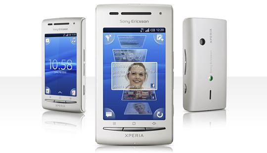 Sony Ericsson XPERIA™ X8 pilihan baru android harga dibawah 2 juta