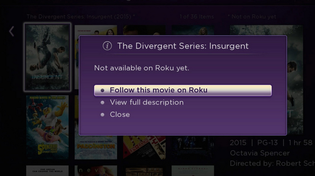 Roku Feed Tells You When New Movies Drop in Price