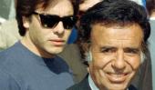 CARLOS MENEM JUNIOR. Y su padre, Carlos Menem, en 1994 (Reuters/Archivo).