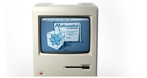 Mathematica 1.0 на Macintosh