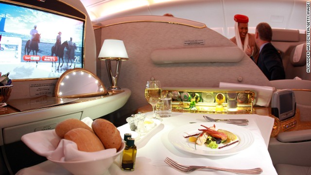 Saveur also revealed the airlines with the best in-flight dining experiences. Emirates was the best airline for first and business class dining. 