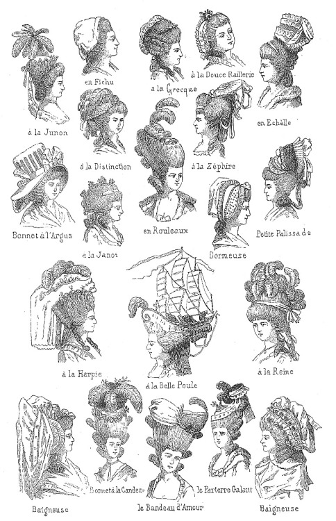 18th century hats and headdresses - Part 2 (Click here for Part...