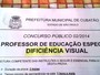 Erro de português em concurso público gera piadas em Cubatão