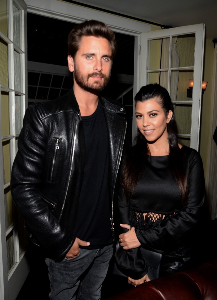 Scott Disick and Kourtney Kardashian. Photo: Getty Images Entertainment