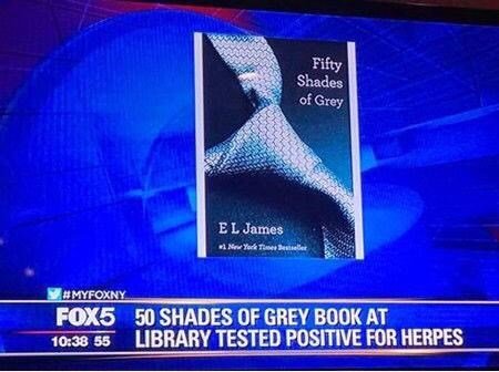 how can a book have herpes?