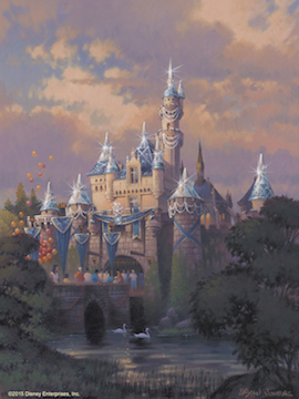 Sleeping Beauty Castle in Disneyland Park Will Receive a Diamond Medallion Featuring the Letter 'D' for the Disneyland Resort Diamond Celebration