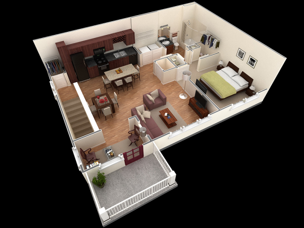 easy-one-bedroom-ideas