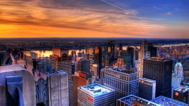 Top of Rockefeller Centre, New York