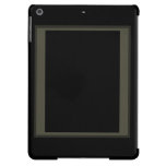 CricketDiane iPad Case Minimalism Black Grey Color
