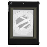 CricketDiane iPad Case Black Grey Design Art