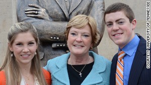 Tyler and AnDe Summitt began dating in high school; at first she was intimidated by his mom, but not for long.