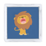 Cute Roaring Cartoon Lion Lapel Pin