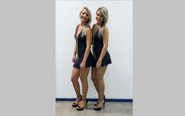 Amanda e Andressa, gêmeas que participaram do BBB 15, serão ring girls do Jungle Fight 76