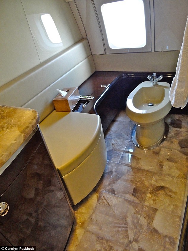 Private jets are equipped with amenities and space that travellers in economy class could only dream of