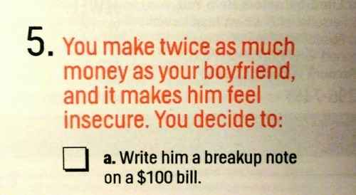 Finally, a Dating Tip in Cosmo Worth Considering