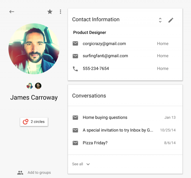 google contacts preview 2
