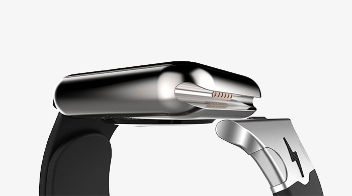 Ремешок Reserve Strap может заряжать Apple Watch через скрытый порт