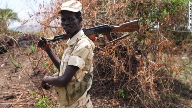 When Wood entered Bor in South Sudan, he started to encounter soldiers and police, many who told him continuing the journey would not be in his best interest.