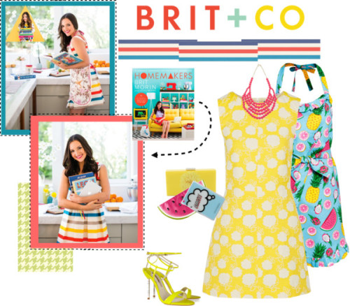 Brit & co by natcatt featuring a ruffle apron