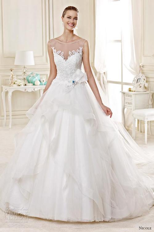 Nicole wedding dress 2015 Bridal Collection
