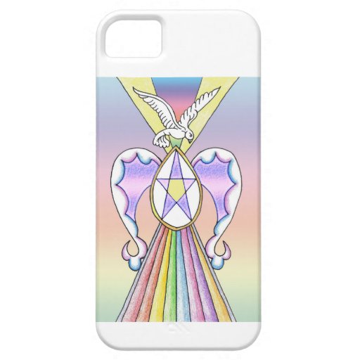 dove rainbow spirit iPhone 5 cases