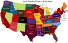 Most popular college football team in each state (x-posted from r/cfb) [584x368]