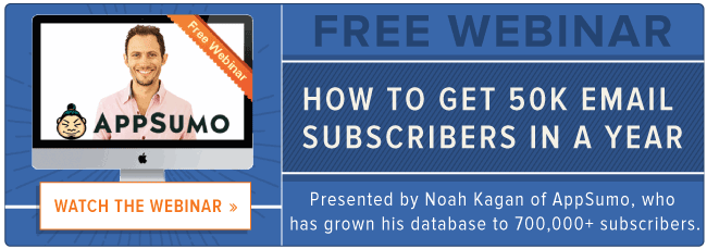 learn how to get 50K email subscribers in one year 
