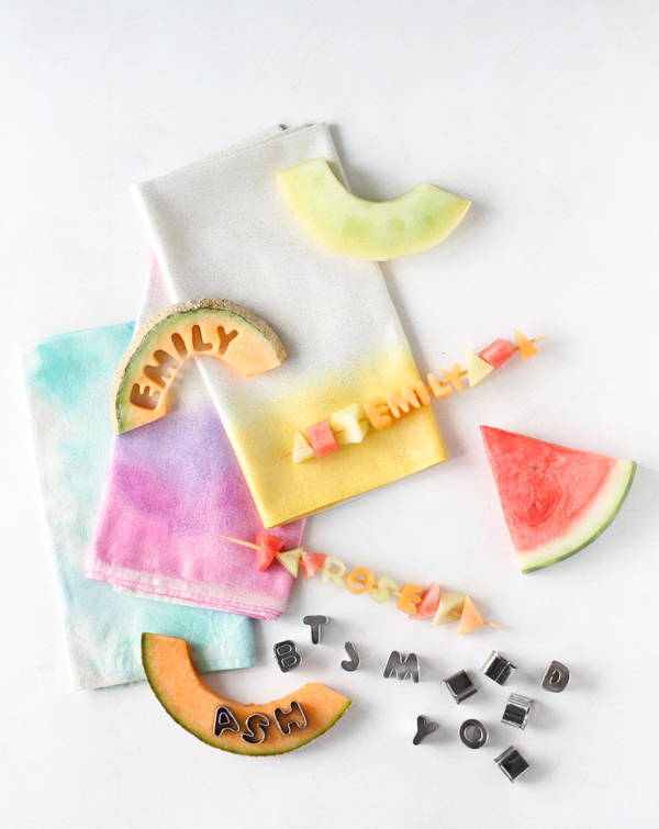 Fruit Kabob Place Markers/Snacks, on Creative Live made by Brittni Mehlhoff