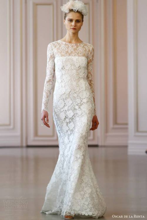Oscar de la Renta Wedding Dress Bridal 2016 Collection