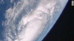 A NASA photo of Hurricane Gonzalo
