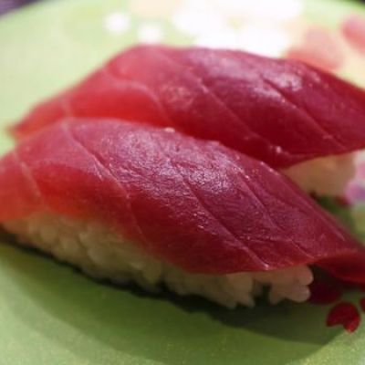 How did salmonella get into sushi?