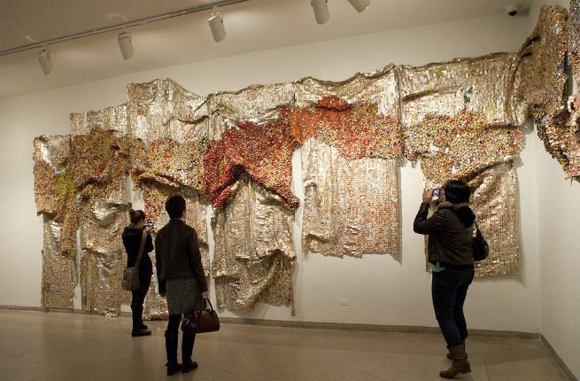 Gravity and Grace Monumental Works by El Anatsui, Brooklyn Museum
