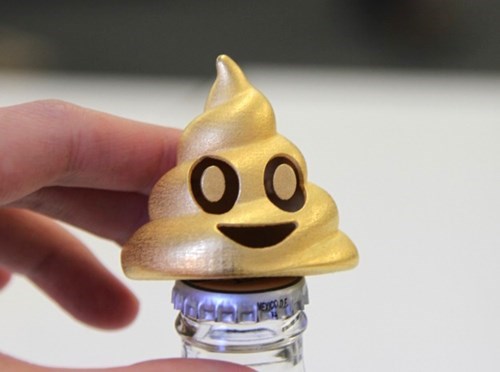 poop emoji bottle opener!