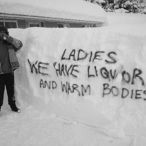 ladies love liquor and warm bodies