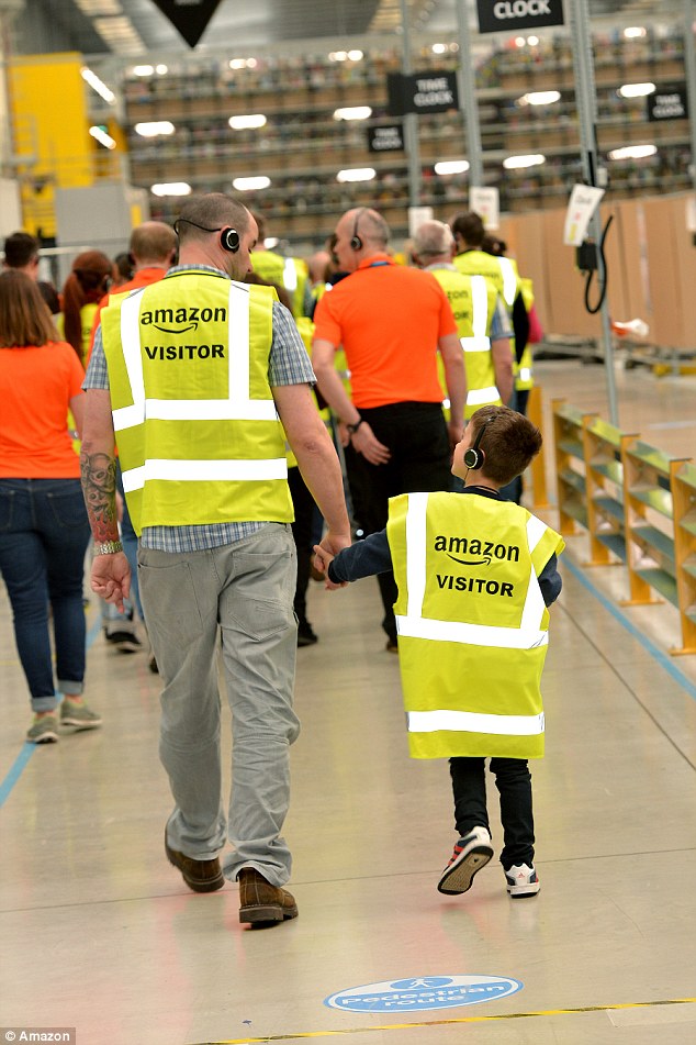 Amazon will begin offering guided tours to the public at its Rugeley distribution centre later this month