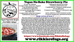Vegan No-Bake Strawberry Pie